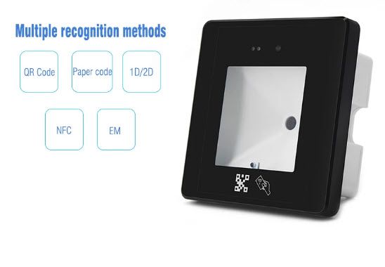 ACS-QR01 เครื่องอ่าน QR + RFID 2-in-1 Mobile Banking + Card Access Control