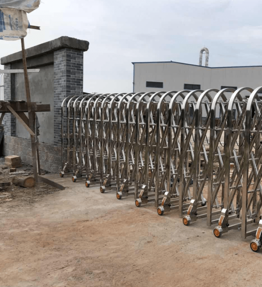 ประตูโฟลดิ้งเกท Folding Gate (FDG-04) — ภาพหลัก