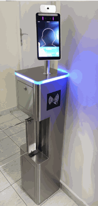 TS-SWG03 + Temperature Detector + Face Recognition