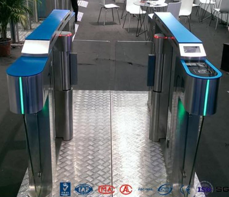 TS-H8008-7 Premium Speed Gate 7 Lane Configuration