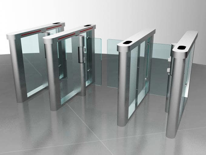 TS-H8008-4 Premium Speed Gate 4 Lane Configuration