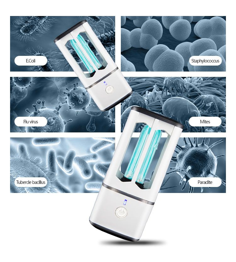 USB UVC+O3 Sterilizer (CVD-UV01) — ภาพใช้งานจริง