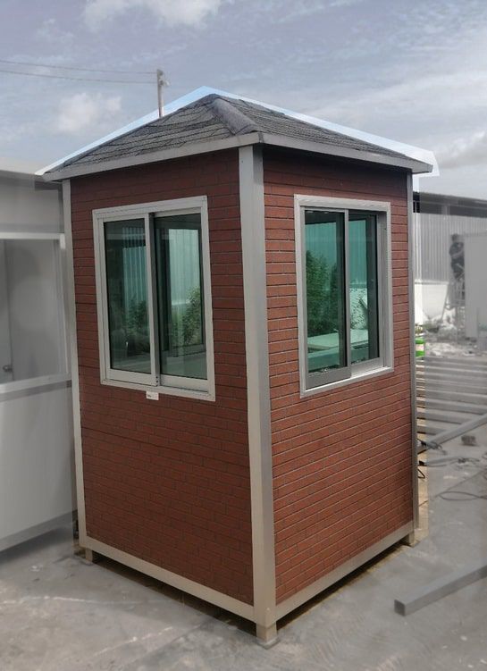 ป้อมยามสำเร็จรูป Guard Booth GB03 ขนาด 2.0x1.5 ม. (TEH-GB03-2015) — รายละเอียดผลิตภัณฑ์