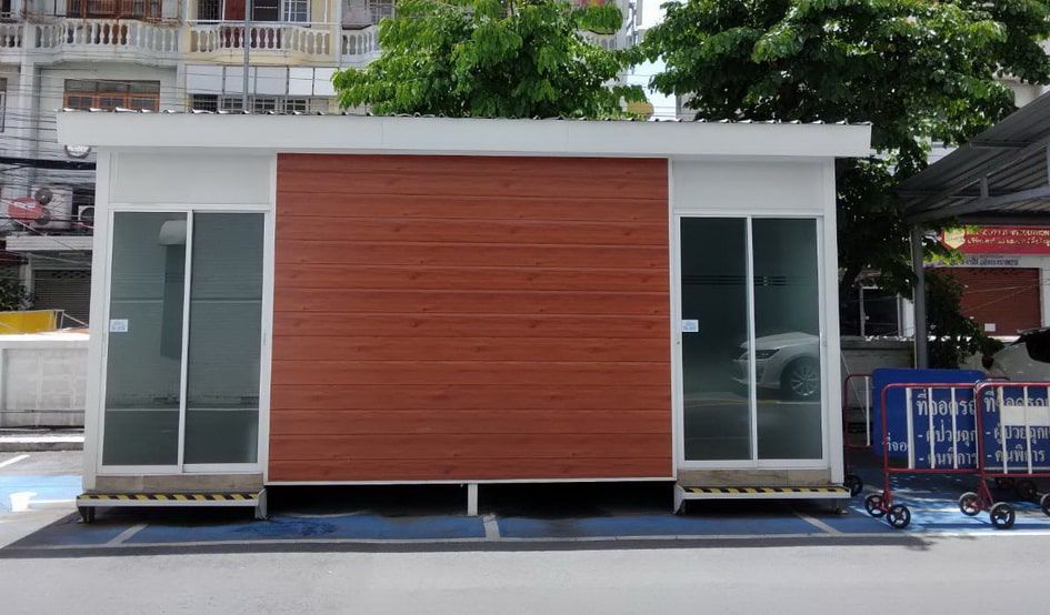 ออฟฟิศ สำเร็จรูป (TEH-CH06) — มุมมองการติดตั้ง