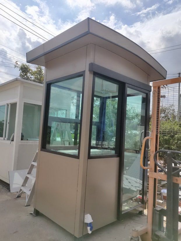 ป้อมยามสำเร็จรูป Guard Booth GB18C ขนาด 1.0x1.2 ม. (TEH-GB18C-1012) — ภาพหลัก