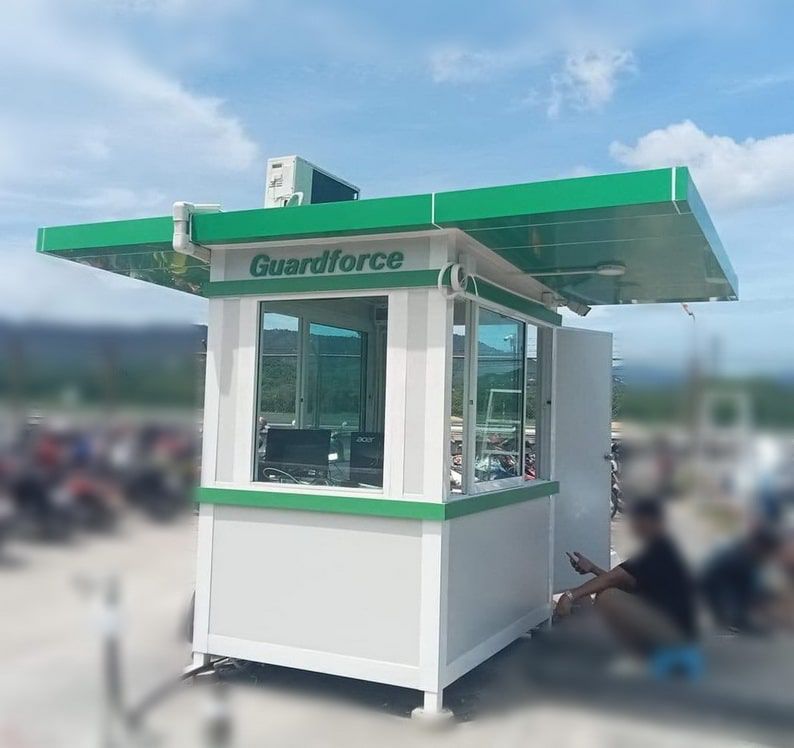 ป้อมยามสำเร็จรูป Guard Booth GB12 ขนาด 2.0x2.0 ม. (TEH-GB12-2020) — ภาพหลัก
