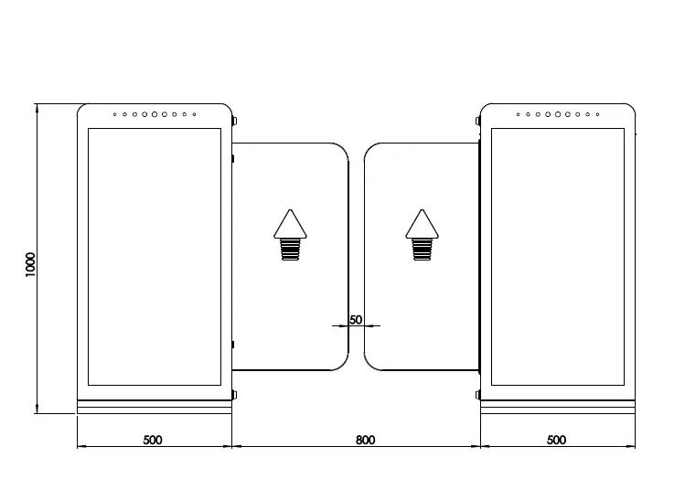 TS-PSD02 Swing Gate