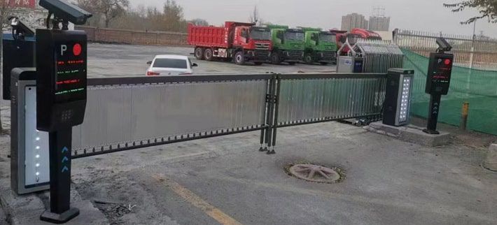 ไม้กั้นรถยนต์ Gate Barrier แบบมีโฆษณา (CP-CD400) — ภาพประกอบ