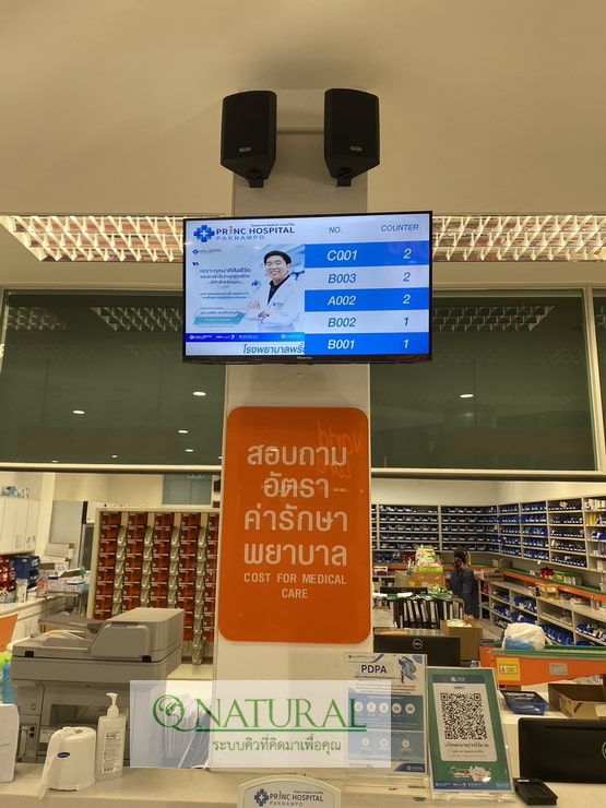 QS-SN01 ระบบบัตรคิว / Queue System Component