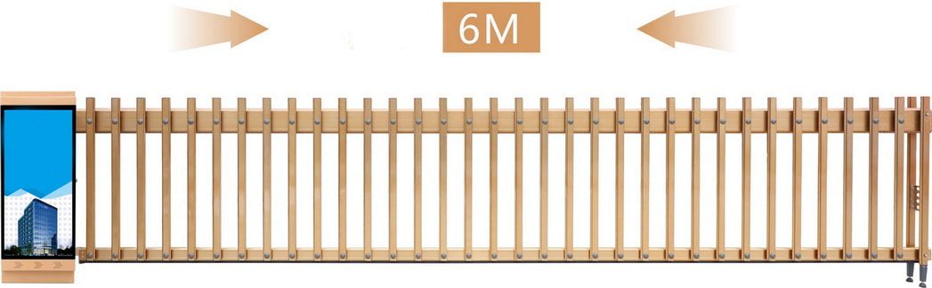 ไม้กั้นรถยนต์ Gate Barrier แบบมีโฆษณา (CP-CD400) — รายละเอียดผลิตภัณฑ์
