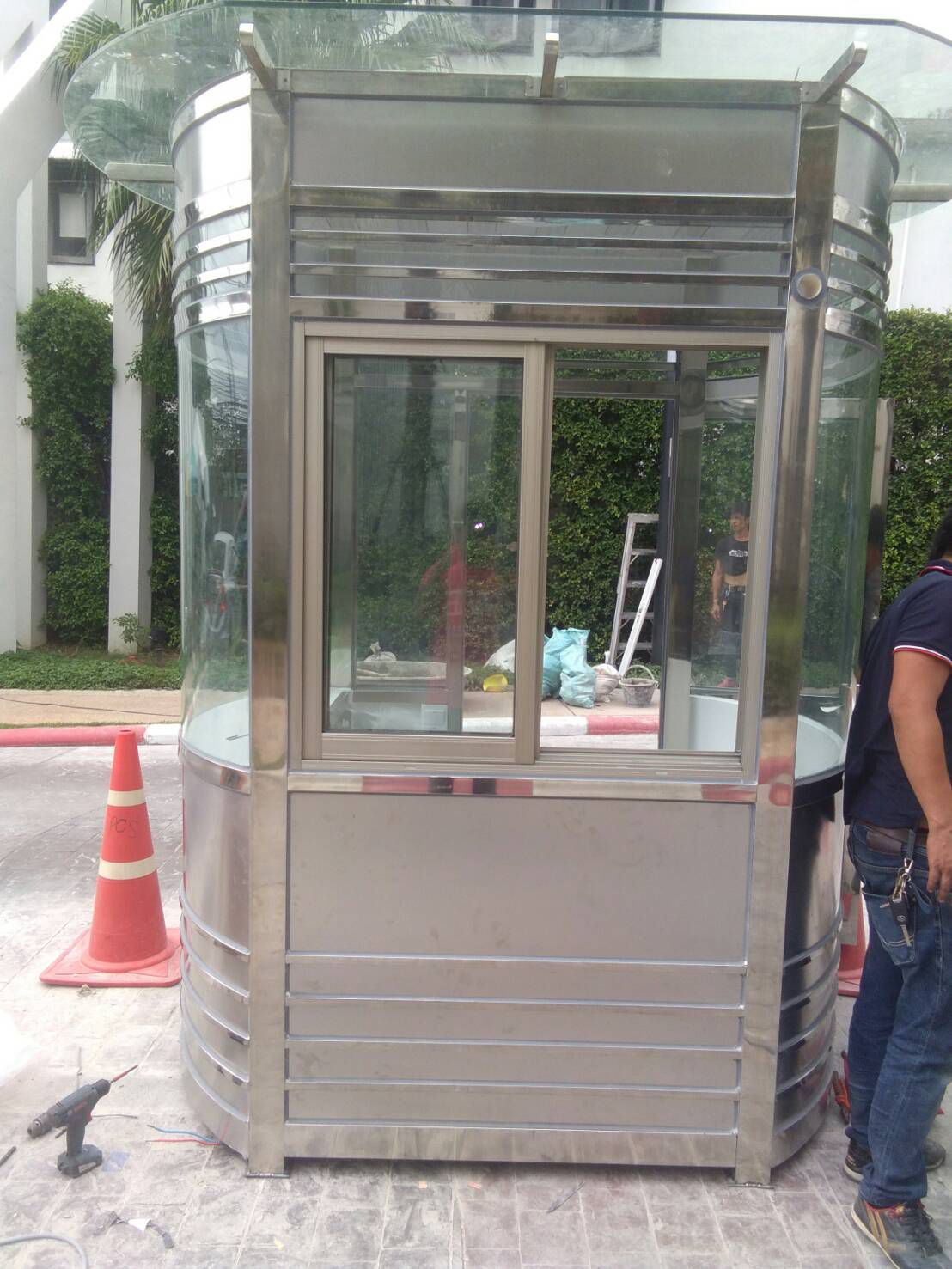 ป้อมยามสำเร็จรูป Guard Booth GB16 (TEH-GB16) — ภาพหลัก