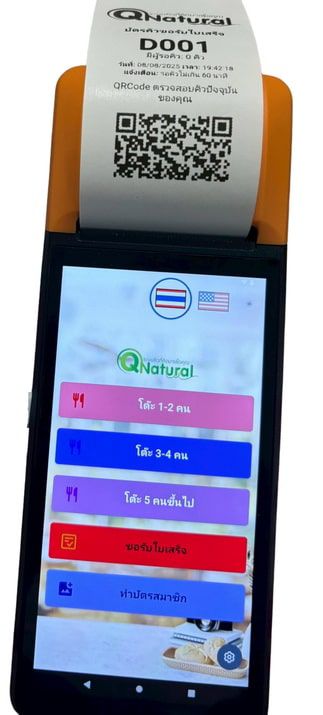 QS-QD08 ตู้กดคิว Queue Dispenser