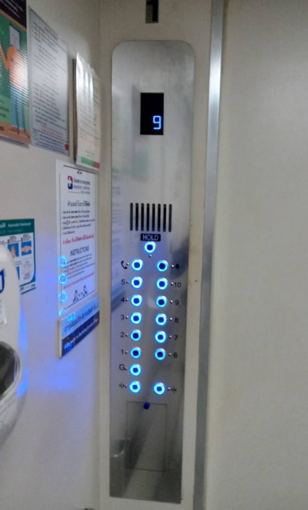 touch Switch for Elevator สวิตช์ลิฟต์ไร้สัมผัส Hygiene