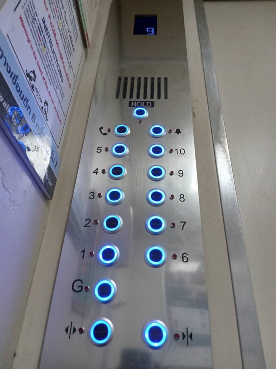 touch Switch for Elevator สวิตช์ลิฟต์ไร้สัมผัส Hygiene