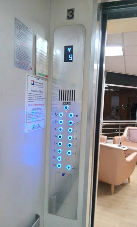 touch Switch for Elevator สวิตช์ลิฟต์ไร้สัมผัส Hygiene