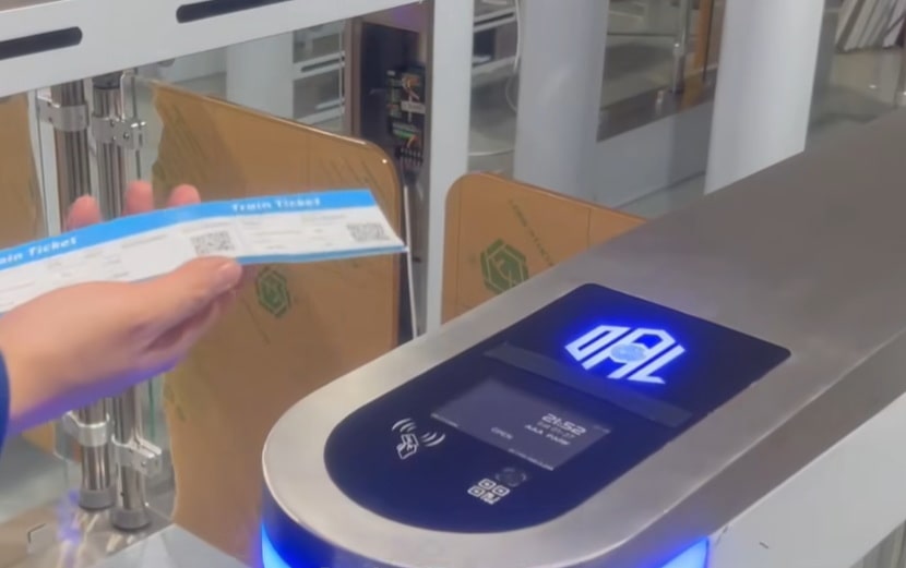 Standalone QR Code Ticket Controller + RFID + NFC 3.33" IPS DGate