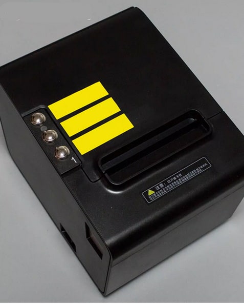 ชุดระบบคิว 2 ช่องบริการ  Queue printer + Caller
