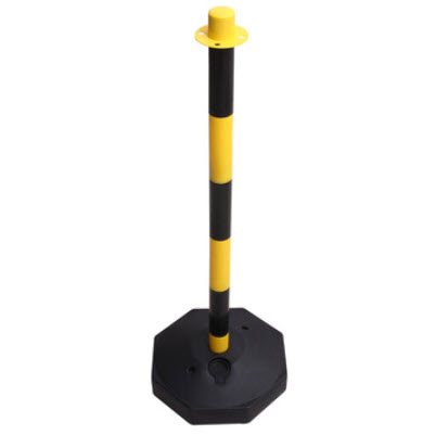 เสาหลักอ่อน 80cm Plastic bollard เสาจราจรพลาสติก