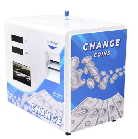 เครื่องแลกเหรียญ ตู้แลกเหรียญ10 Mini แบบติดผนัง Coin Exchange Machine