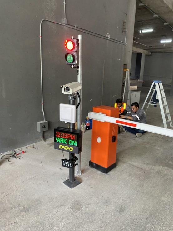 กล้องอ่านป้ายทะเบียน + RFID Reader แบบ Offline