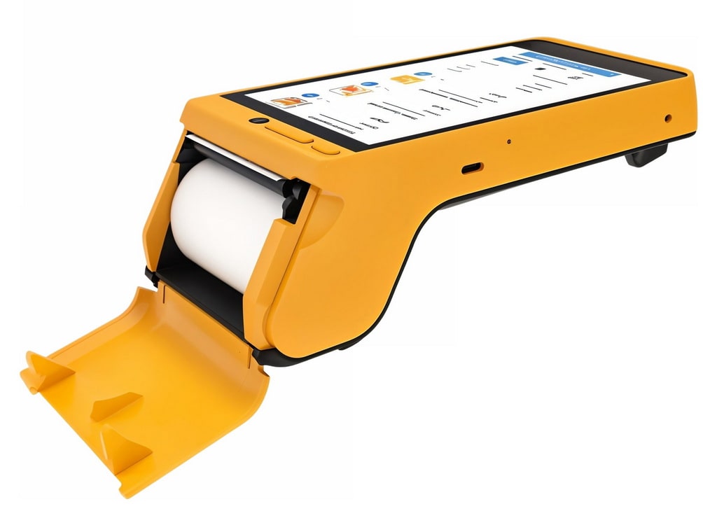 เครื่องแลกบัตร รปภ. Visitor Management Handheld