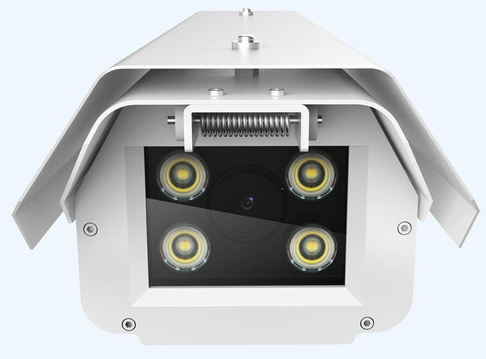 กล้องอ่านป้ายทะเบียน งานไม้กั้นรถยนต์ 4MP LPR Camera