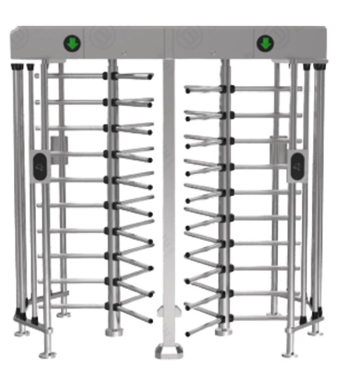 ประตูกั้นคนไฟฟ้าแบบถอดประกอบได้  Portable Full Height Turnstile