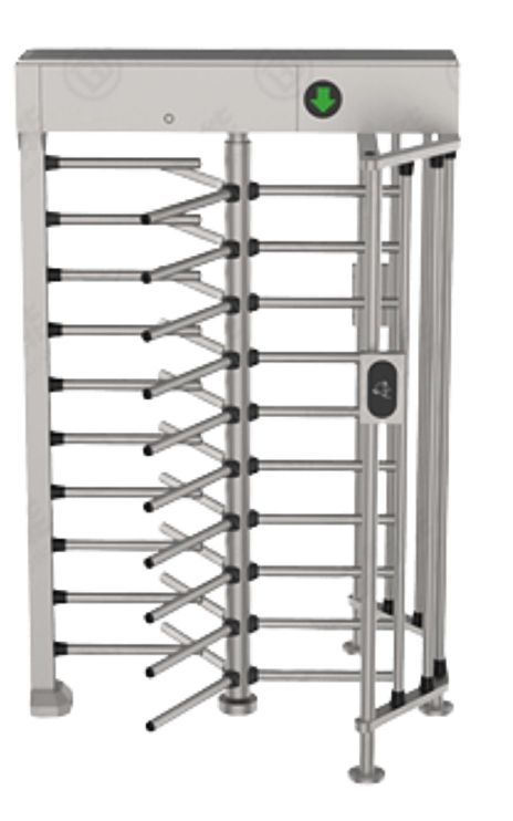 ประตูกั้นคนไฟฟ้าแบบถอดประกอบได้  Portable Full Height Turnstile