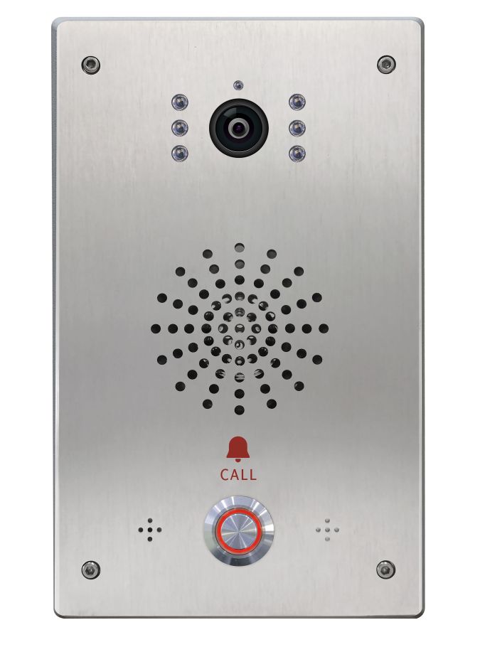 IP Intercom ระบบแจ้งเหตุฉุกเฉิน SOS มีกล้อง