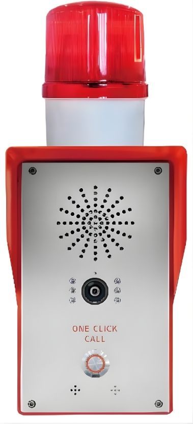IP Intercom ระบบแจ้งเหตุฉุกเฉิน SOS มีกล้อง