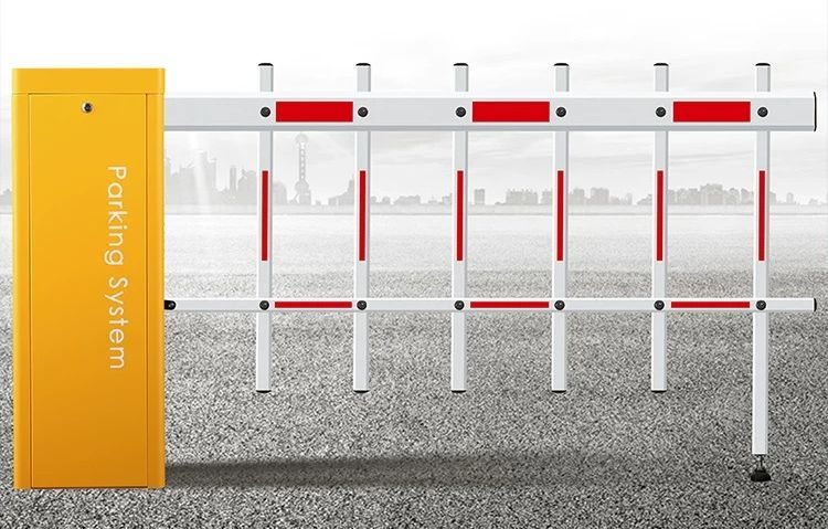 แขนกั้นรถยนต์แบบรั้วตะแกรง Fence Arm 2 ชั้น Anti-tailgating