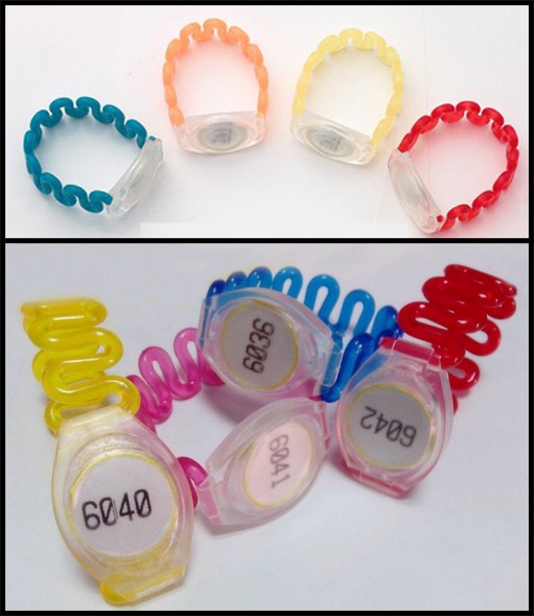 Sauna Lock Premium RFID Wristband สำหรับ Aquapark สวนน้ำ