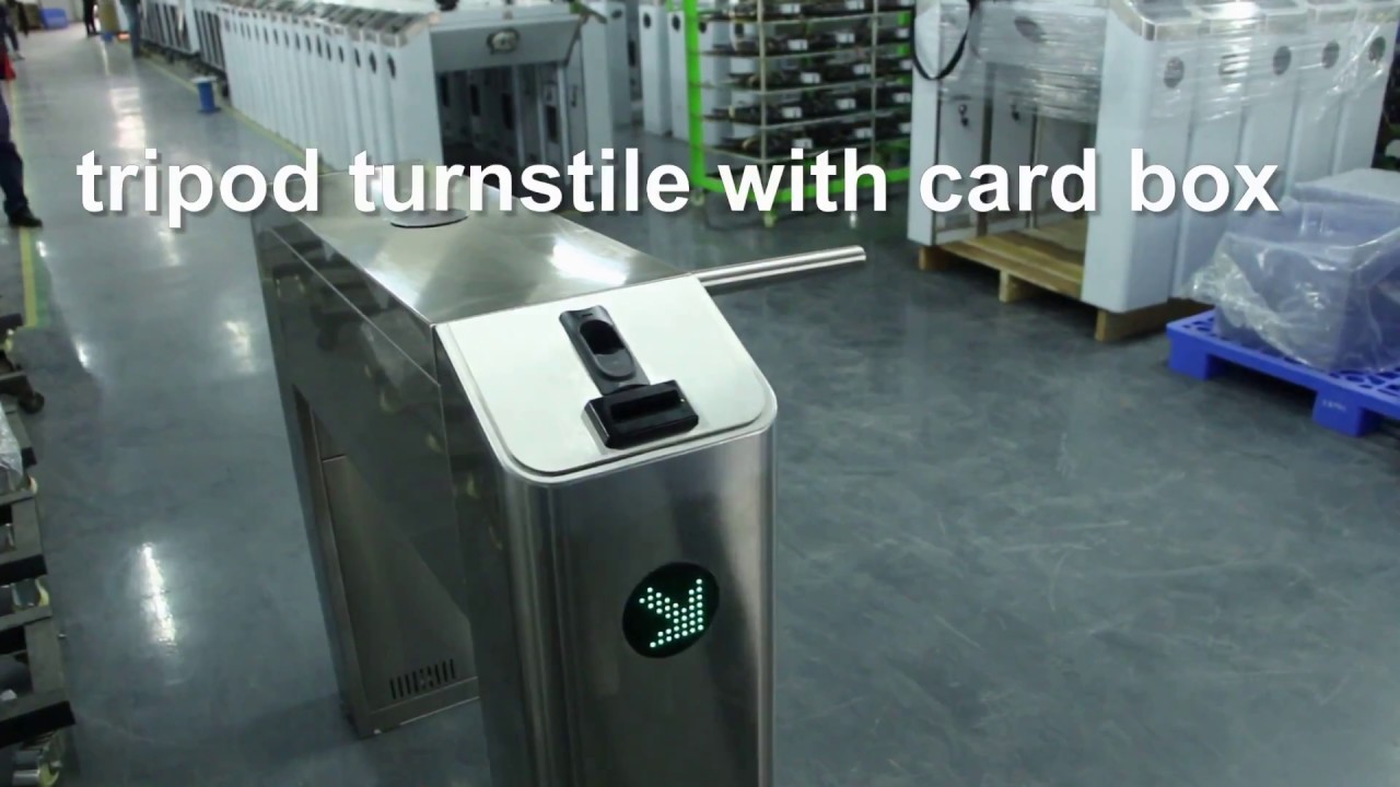 เครื่องกั้นสามขา Tripod Turnstile  (Semi Auto)