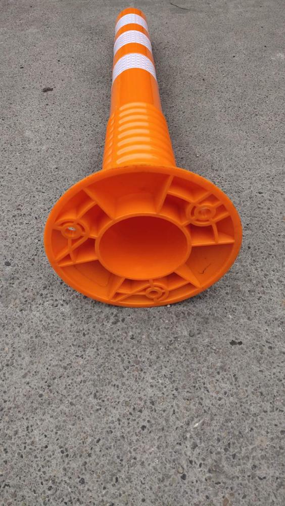 เสาหลักอ่อน เสาล้มลุก 75cm PU Spring post