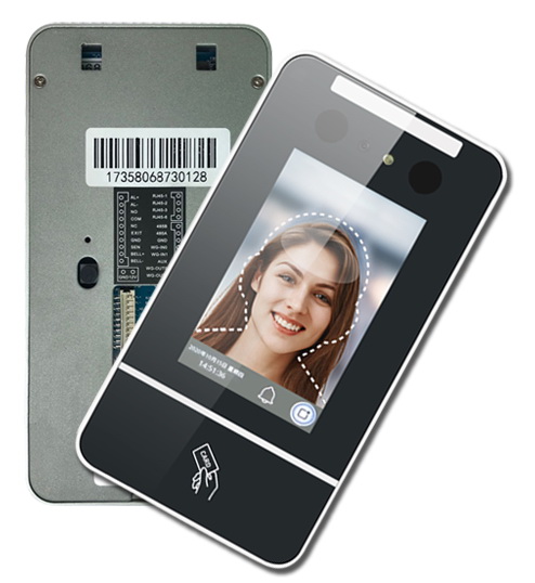 เครื่องตรวจจับใบหน้า Face Recognition Binocular 4" 2,000 Faces