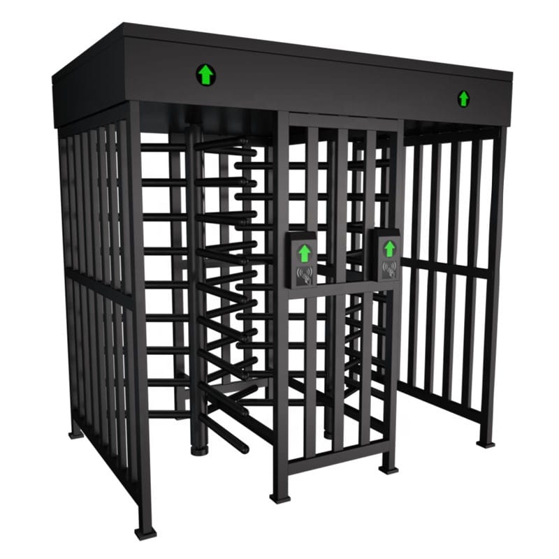 ประตูหมุนกั้นคน Full Height Turnstile เหล็ก 2CH