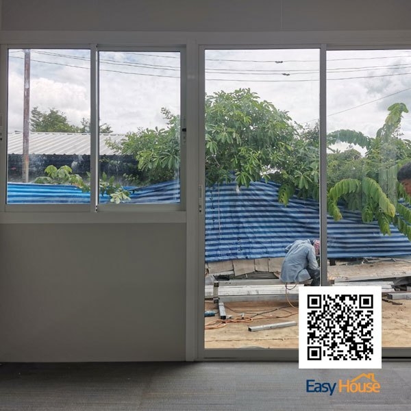 ป้อมยามสำเร็จรูป Guard Booth GB11 ขนาด 3.0x2.0 ม.