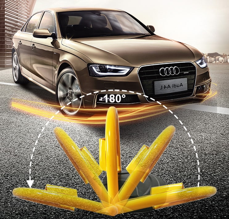 Parking Lock VIP 3-in-1 Remote+Bluetooth+Card สำหรับช่องจอด VIP