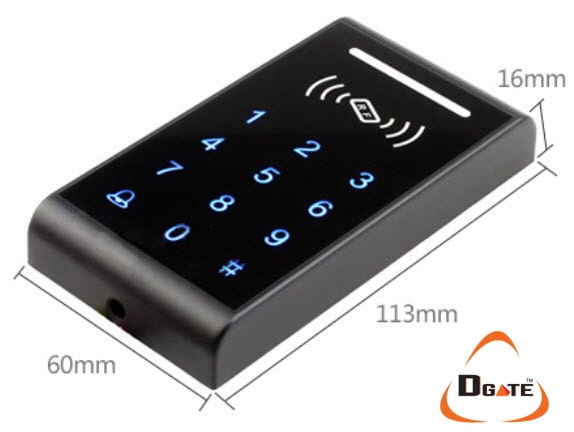 เครื่องทาบบัตร Standalone 5000 Users TCP/IP RFID + PIN Code