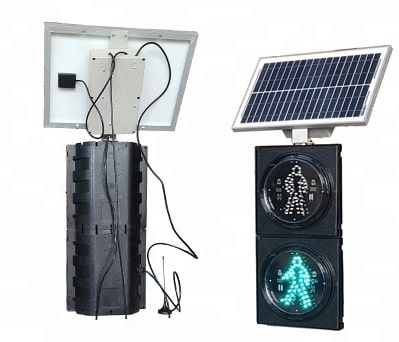 ไฟข้ามถนน No.1 +Wireless Solar