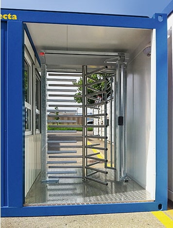 Full height เครื่องกั้น+ซุ้มทางเดิน