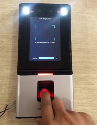 Face Recognition + Card + Fingerprint 3-in-1 AI Visible Light