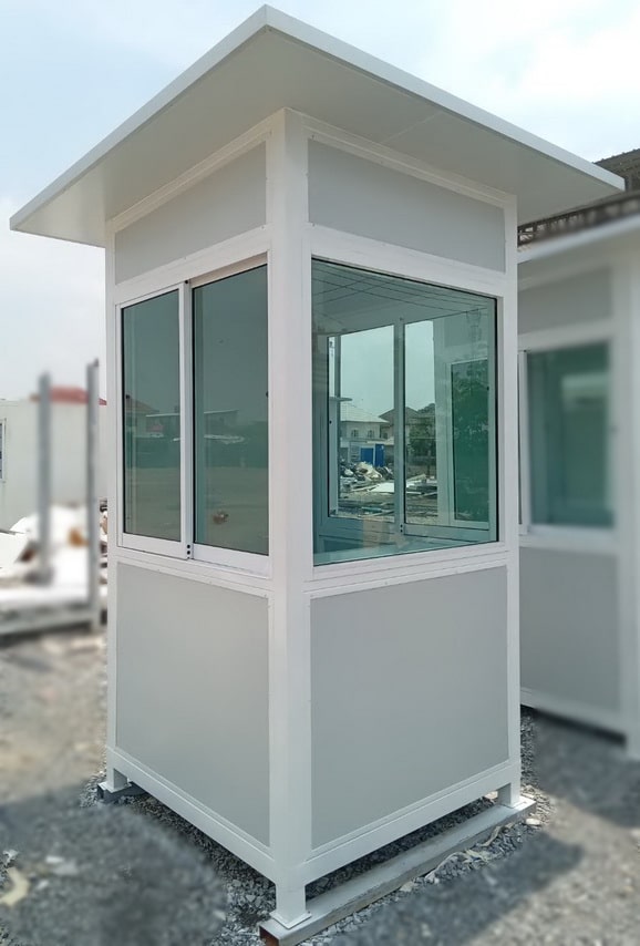 ป้อมยามสำเร็จรูป Guard Booth GB11 ขนาด 2.0x2.0 ม.