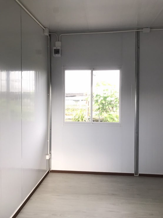 บ้านพักคนงาน แบบห้องแถว 3.6*3.6