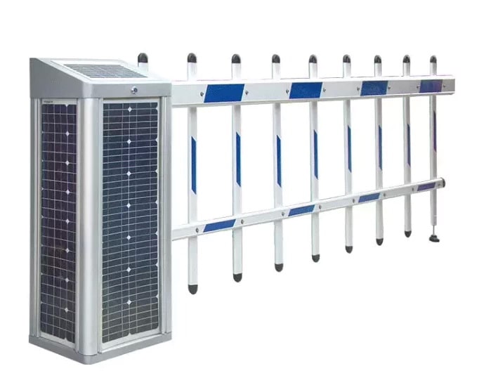ไม้กั้นรถยนต์แบบโซล่าเซลล์ Solar Cell Gate Barrier