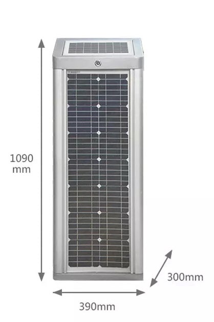 ไม้กั้นรถยนต์แบบโซล่าเซลล์ Solar Cell Gate Barrier