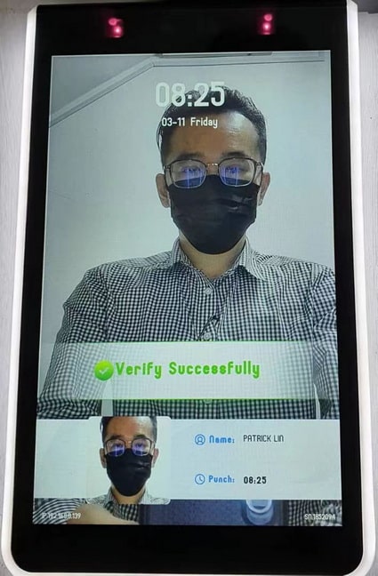 Face Recognition + Card + Finger New Style 7" Touch Standalone