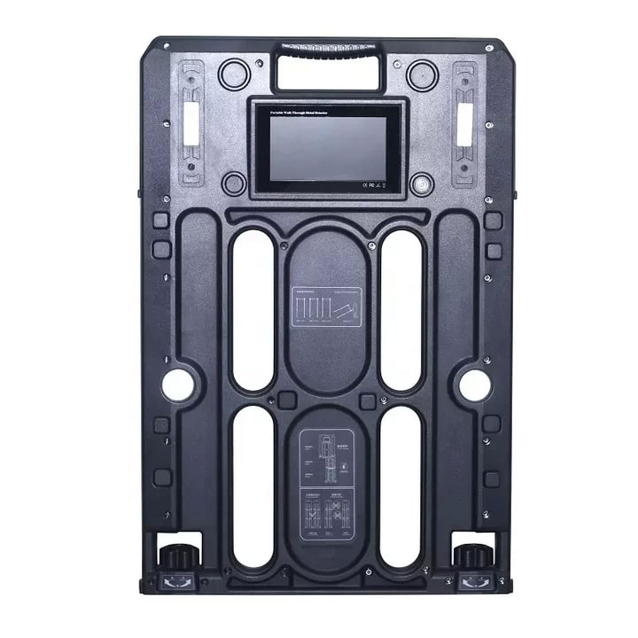 เครื่องตรวจจับโลหะ แบบเคลื่อนย้าย Walk Through Metal Detector outdoor
