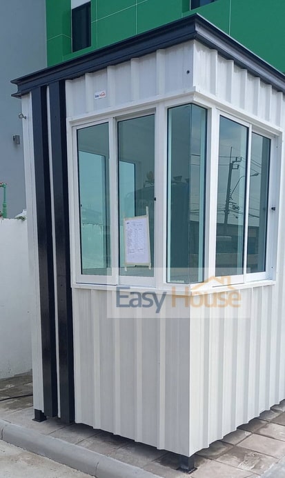 ป้อมยามสำเร็จรูป Guard Booth GB05 ขนาด 1.5x2.0 ม.