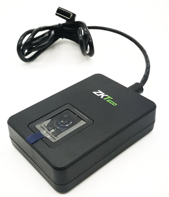 USB Fingerprint Scanner ZKTeco High-Speed 2MP CMOS FBI PIV FCC
